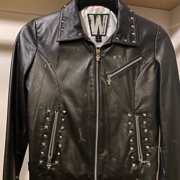 Vintage Led Zeppelin Leather Jacket - Picture 6 of 8